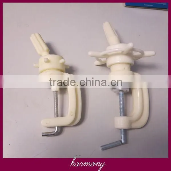 SALON training teaching head holder with white and black