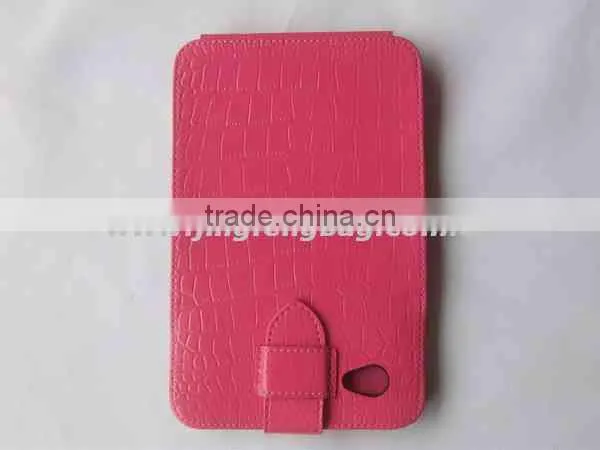 newest hot sale fashion 8" leather tablet case