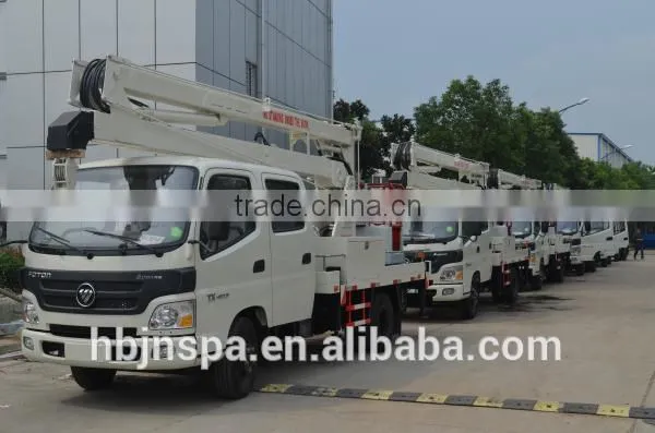 best price truck with crane Dongfeng15M aerial platform truck