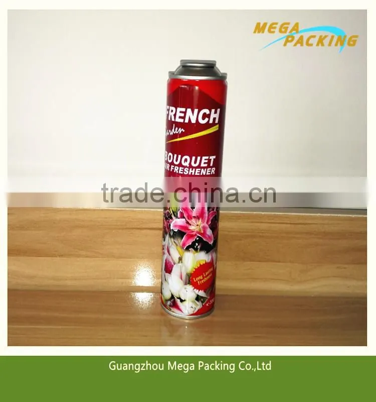 China manufacture empty aerosol tinplate cans for air purification/air freshener