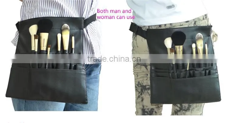 Professional makeup artist bag makeup brush belt