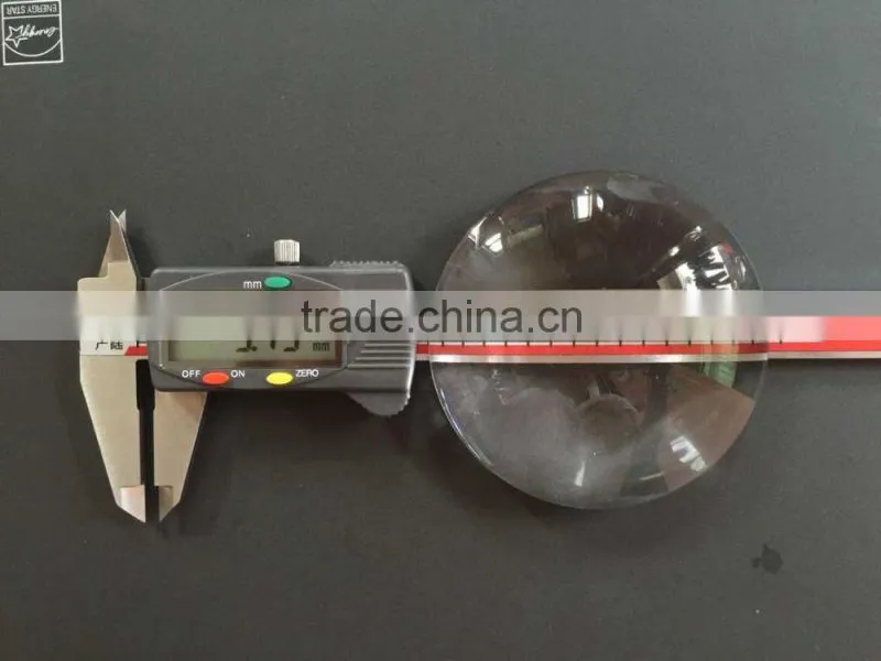 80.5mm diameter round plano convex lenses,Central thickness 18mm optical lenses