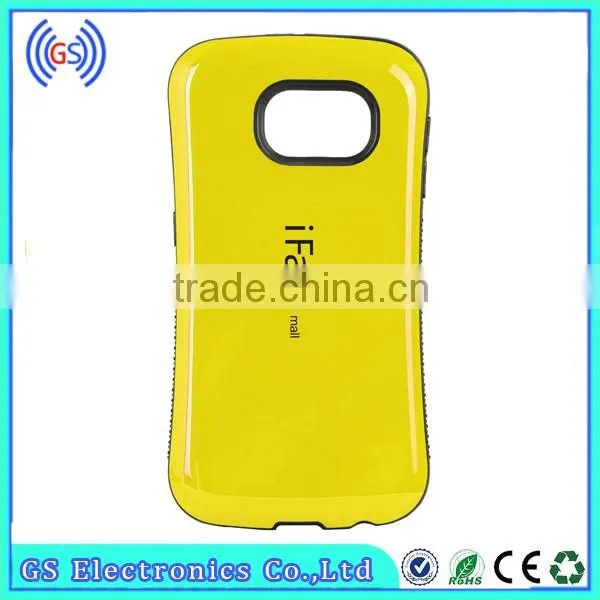 Shockproof PC TPU Hybrid Iface Mobile Phone Case For Samsung Galaxy S6 Edge