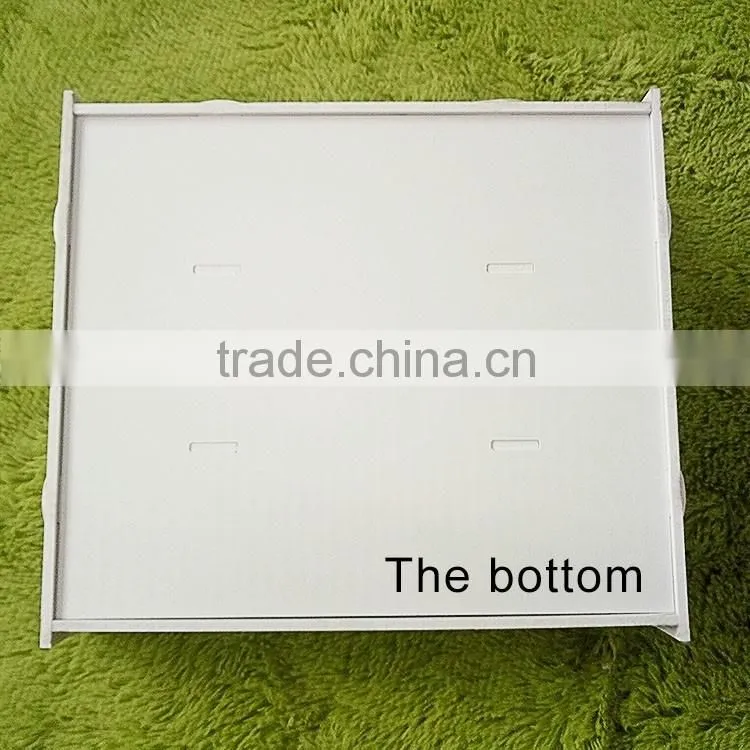 Custom detachable cosmetic laser cut wooden jewelry stoarge box with deviders