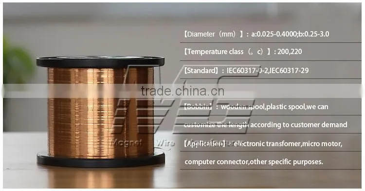 0.010mm 0.015mm 0.018mm Ultra Fine Rectangular Enameled copper wire for sale