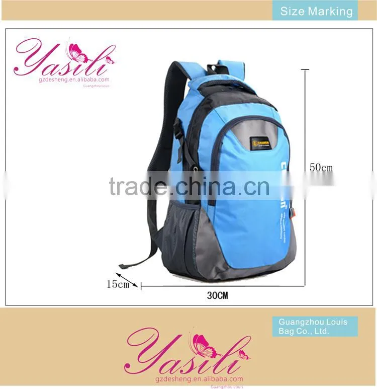 2014 multiple color outlander backpack bag, backpack travel bag in Guangzhou