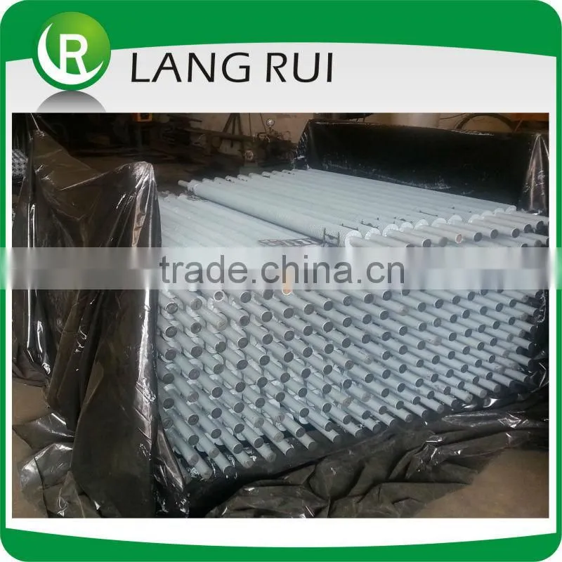 Heat exchanger tube rolling fins carbon