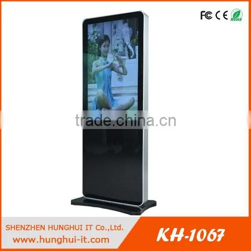 Floor Standing Touch Screen Exhibition Kiosk Display Stand Kiosk for Advertising