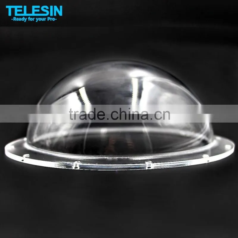 Telesin 6" Replacement Dome Port Transparent Shell Cover for the Go pro Hero3+/4 Dome port