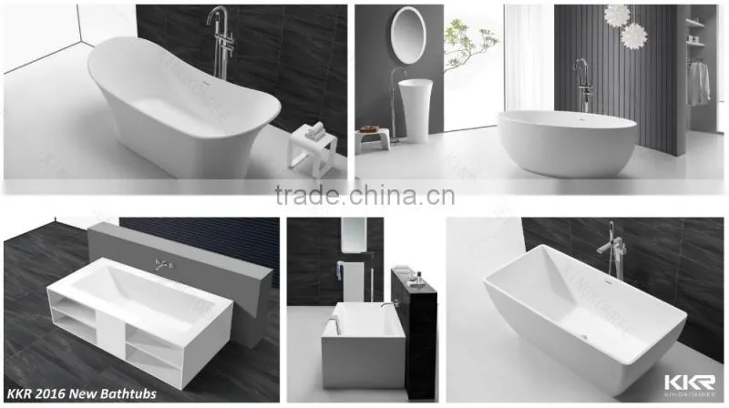 Solid surface bath tub prices , free standing bath tub