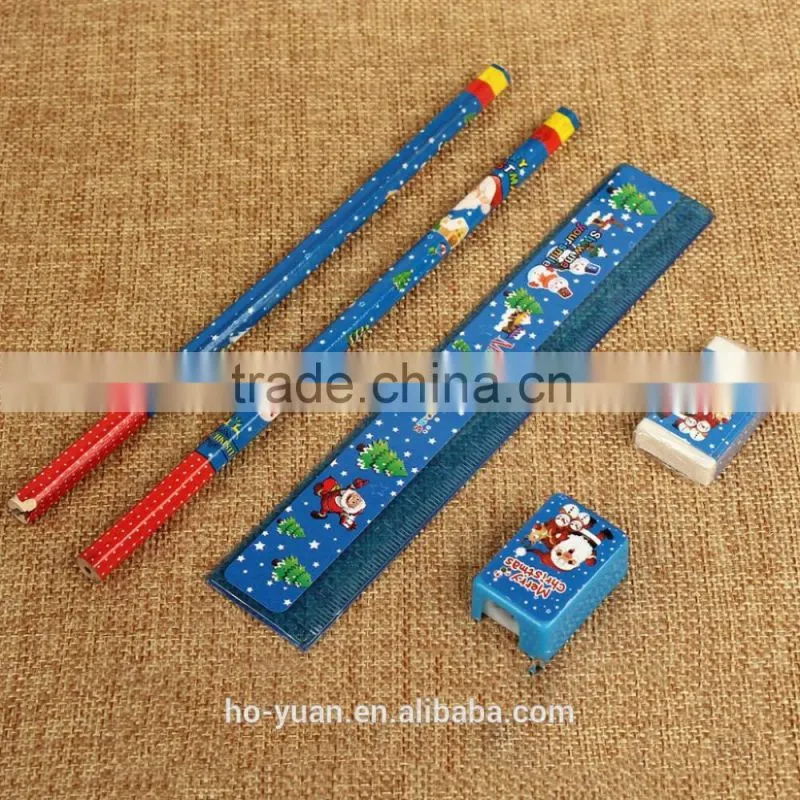 cute colorful printing back to school stationery gift set for kids