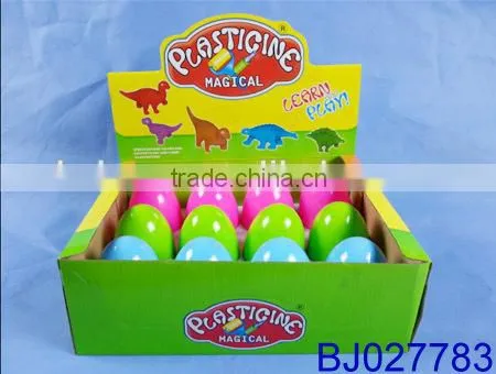 Happy kid toy fashion plasticine modeling clay dinosaur egg clay