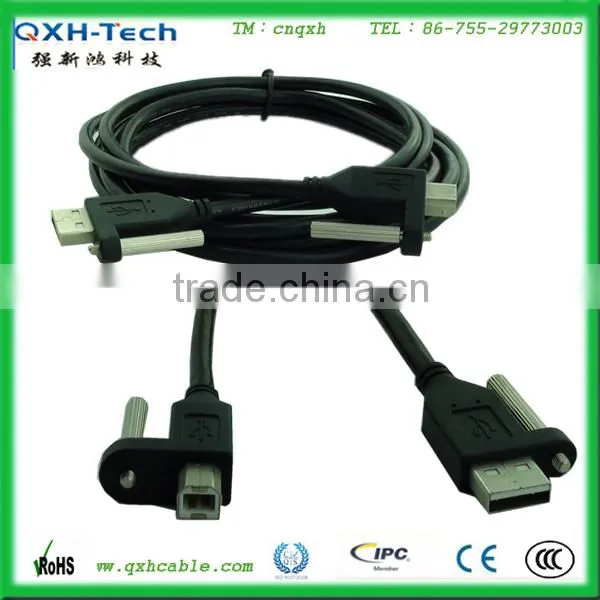 usb2.0 cable locking screw