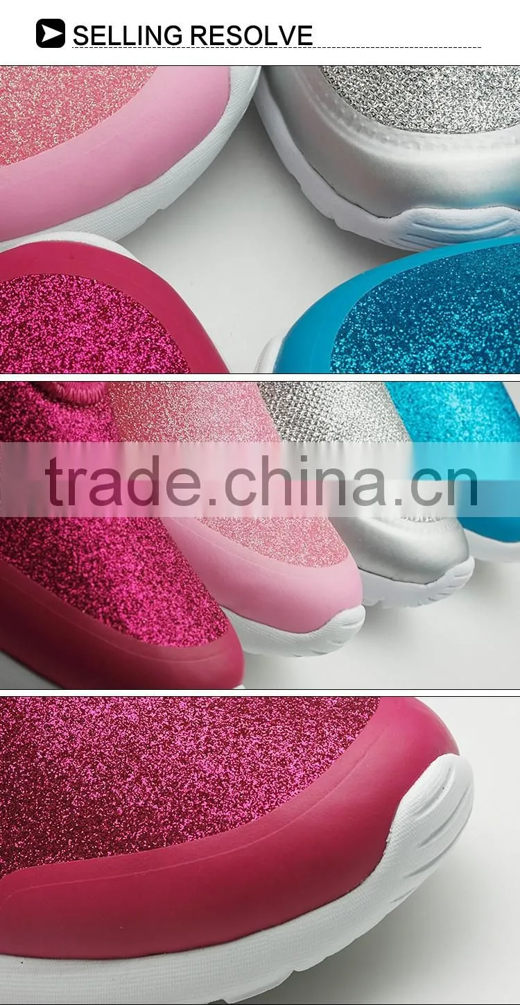 sequin material shoes women fashion shoes