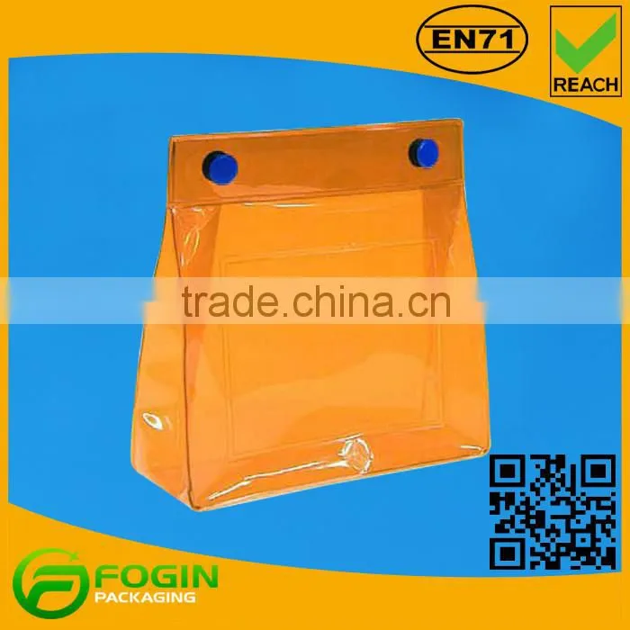 Wholesale Plastic PVC Bags With Custom Size Travel Pouch Set