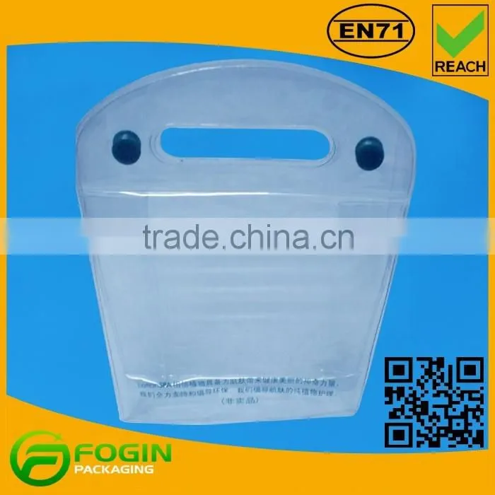 waterproof pvc transparent zip pouch