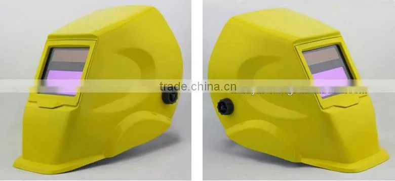 Welding helmet with single shade