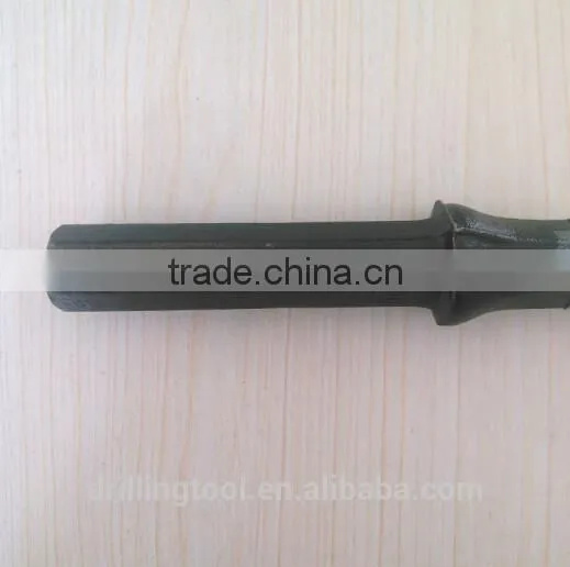 Hex 22 Integral drill steel/ mining rock drill rod for small hole drill tools
