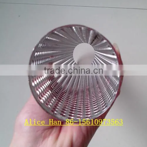 Stainless steel perforated metal filter basket