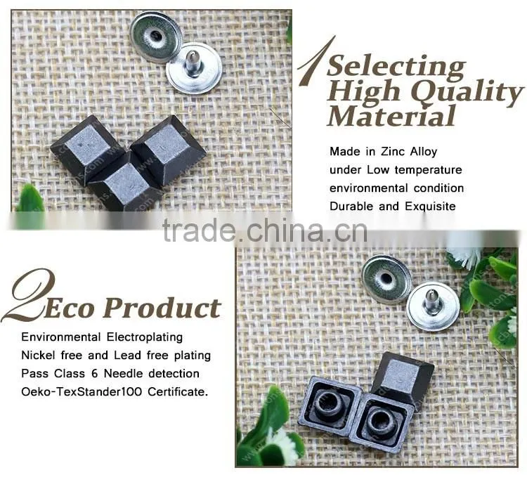 Fashion Metal Button Decorative Metal Rivet for Jeans Accessory