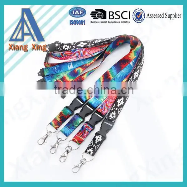 wholesale custom cheap zipper lanyard