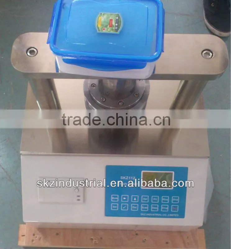 Paper tube compressive strength tester