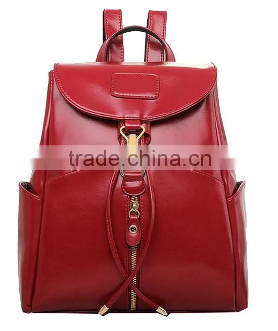 2015 Stylish oxhead travel backpacks women