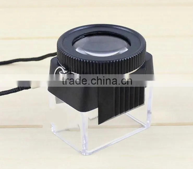 dome magnifier with rope/glass magnifying