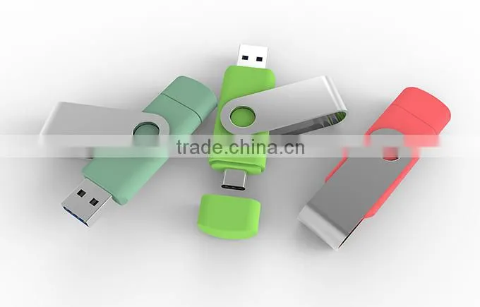 Patent new type c SUB flash drive USB 3.1 with two head