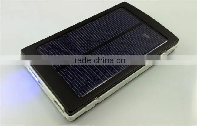 10000mAh Solar Powered Cell Phone Charger
