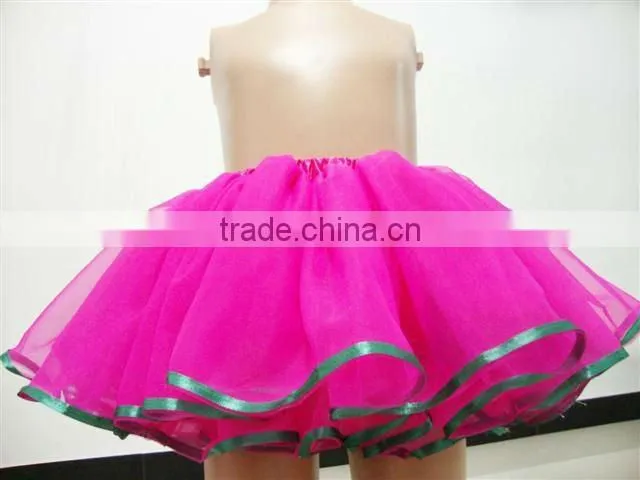 kids clothes wholesale adorable Pink princess Rosette skirt
