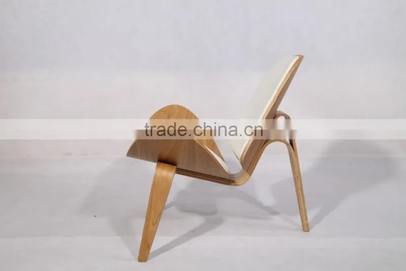 Replica CH07 plywood hans wegner shell chair