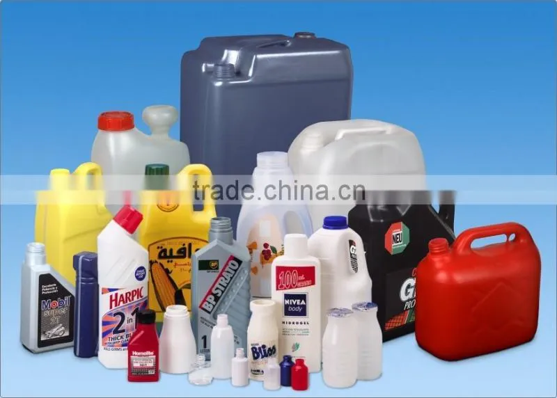 6000BPH bottles three layer double station extrusion blow molding machine for small bottle