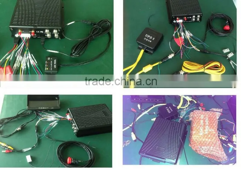 8-CH HDD vehicle Mobile Dvr with IC reader, intercom, Alarm button,GPS,WIFI,4G mobile DVR
