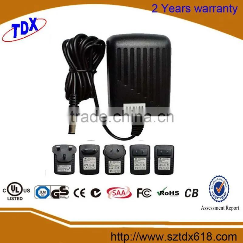 ac dc adapter 12v 2a ac 230v 50hz input adapter/12v 2a power adapter for hoverboard segway