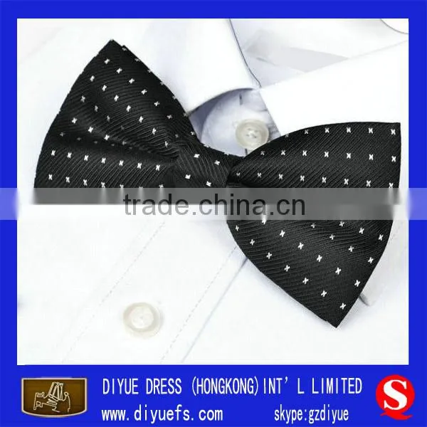 100% Polyester Jacquard Classical Bow Tie for Male