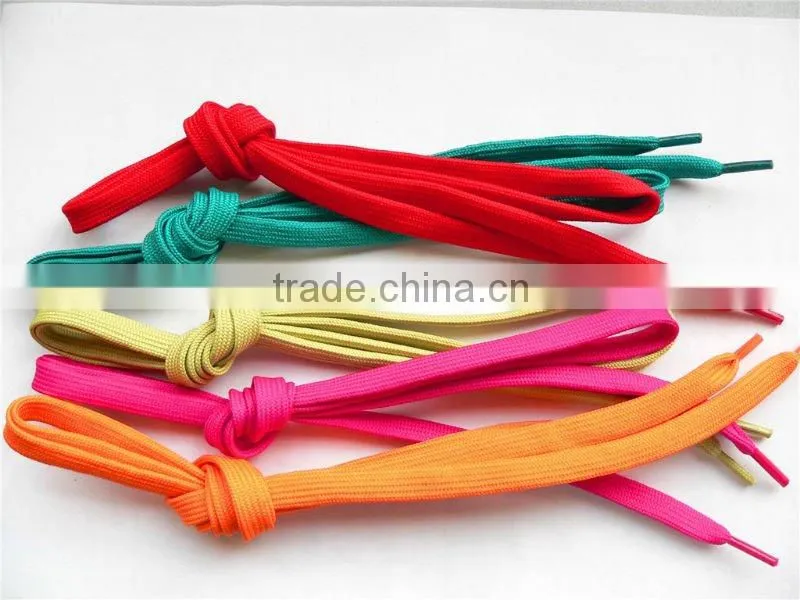 Flat Polyester Shoe Laces