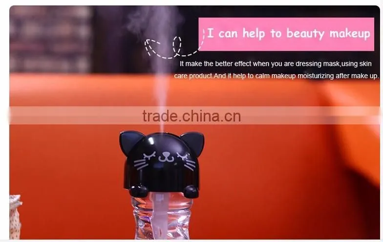 DC5V USB Office Ultrasonic Mini Portable cartoon shaped humidifier