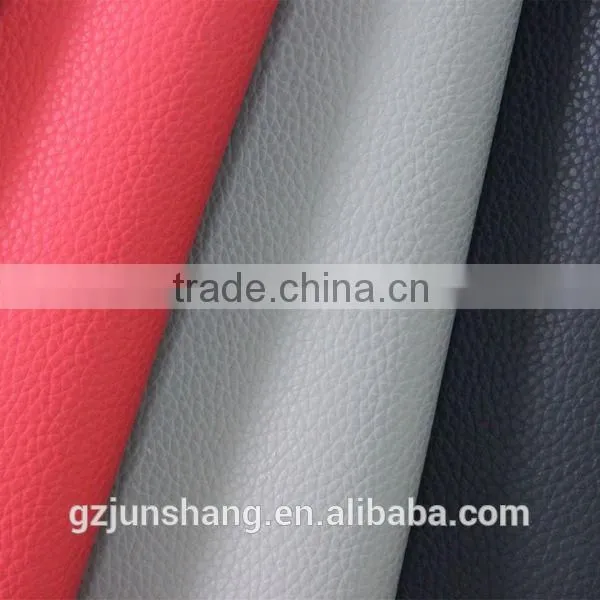 Embossed PU leather for shoes upper usage, same with real leather design