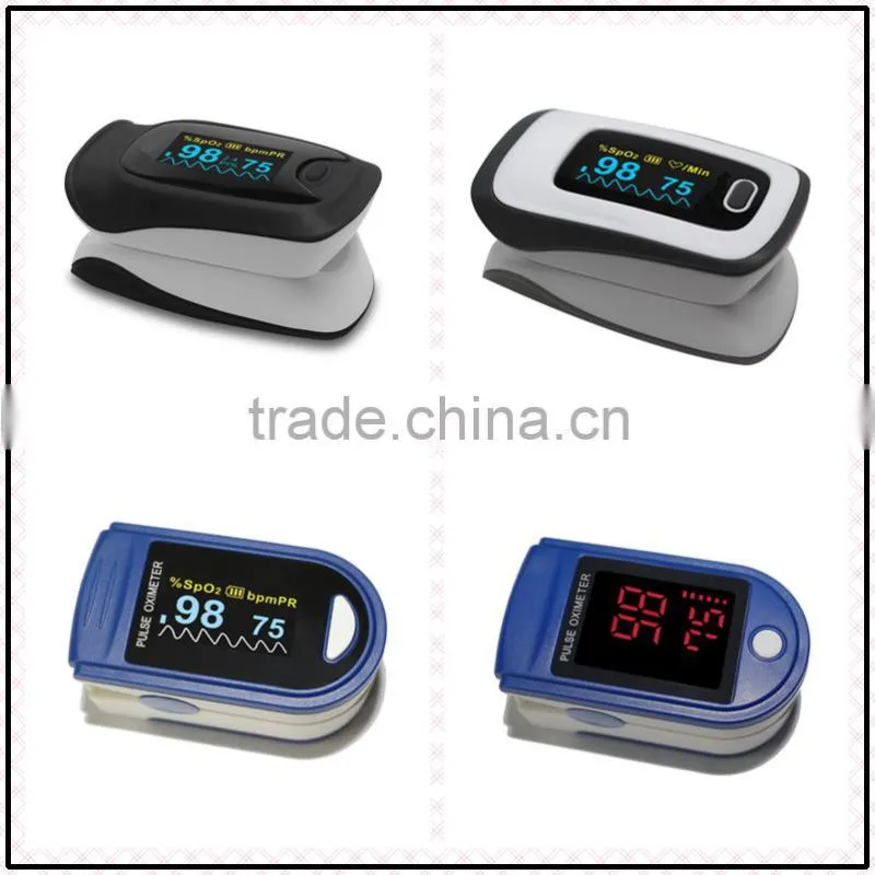 CE approved SPO2 oximeter portable fingertip pulse oximeter