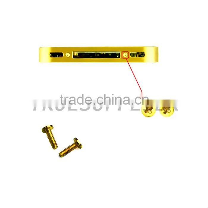 For iPhone 4 Gold Middle Plate Metal Housing bezel
