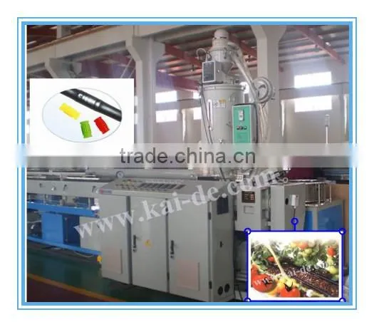 High speed cylinder drip lrrigation pipe machine