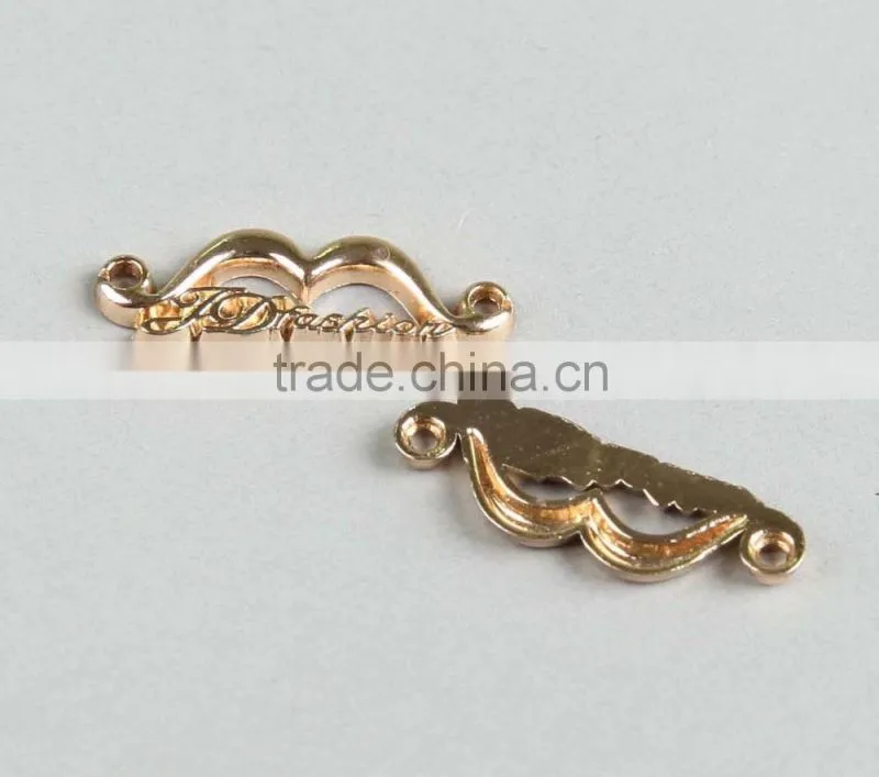 Professional Manufacturer Gold Metal Brand Label logo