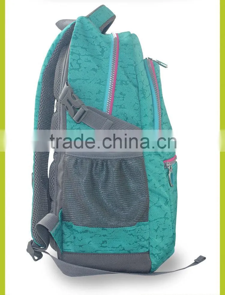 guangzhou factory waterproof fabric backpack for sale