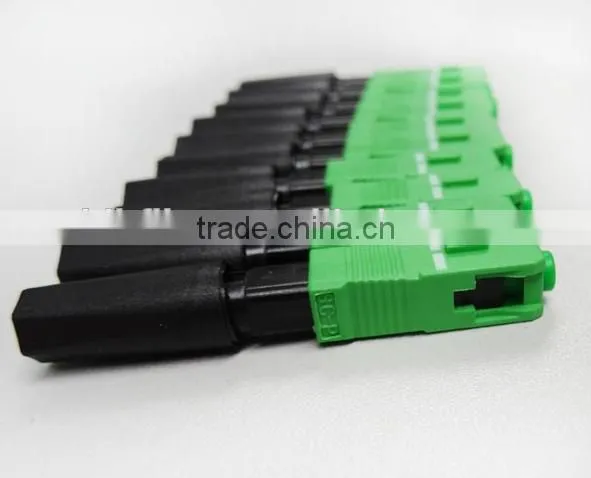 2.0mm SC APC fiber optic fast connector,sc fast connector