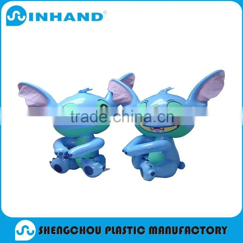 advertising inflatable customized cartoon rabbit toy/pvc inflatable water pool toys