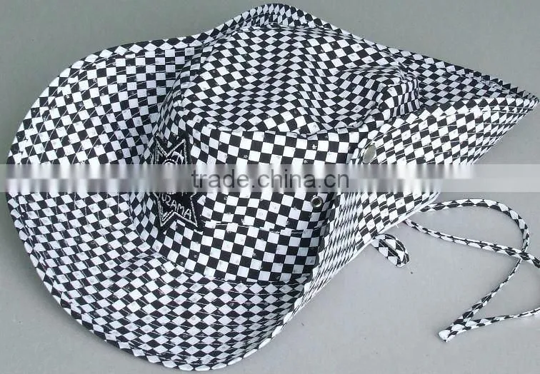 hot embroidery cowboy hat bucket caps
