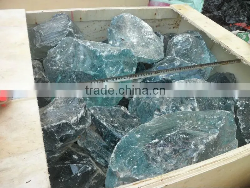 Decorative crushed glass