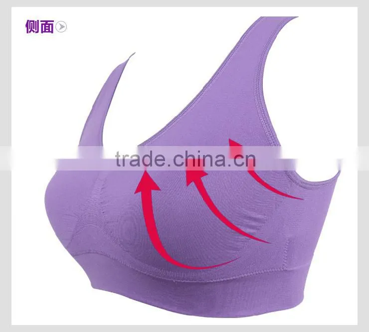 Hot sale sexy ladies sports bra ,sport underwear