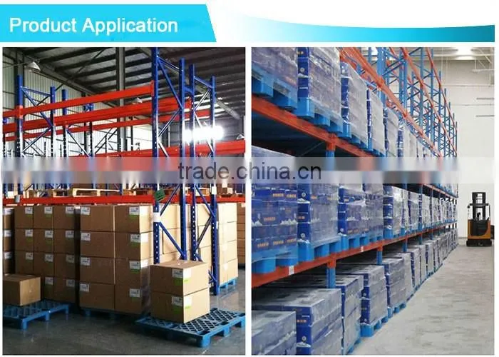 Adjustable warehouse storage steel panel heavy duty rack system